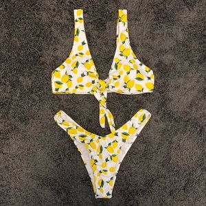 Lemon Bikini Set